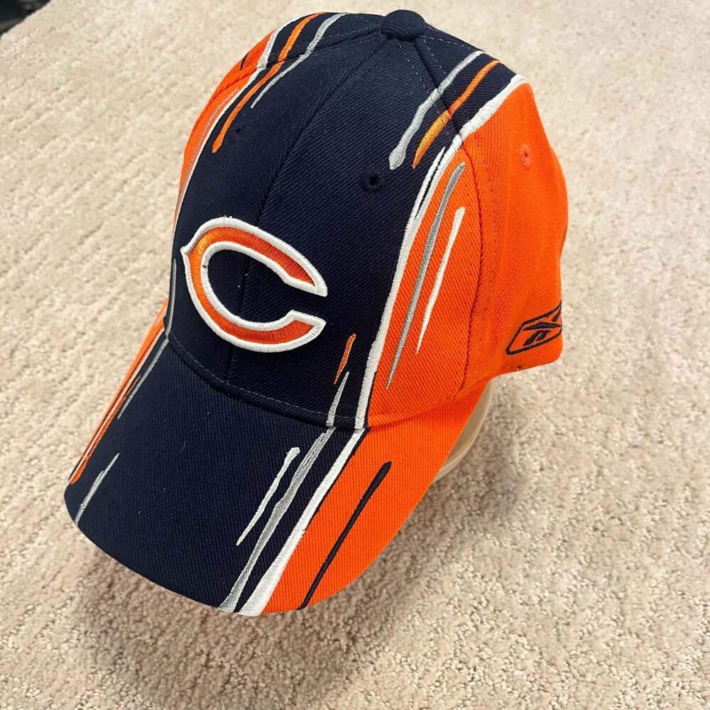 Y2K Reebok Chicago Bears NFL Authentic Sideline Cap